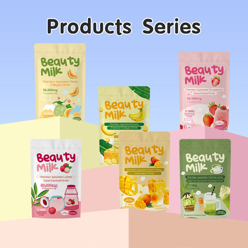BeautyMilk Collagen Drink Powder Banana Flavor