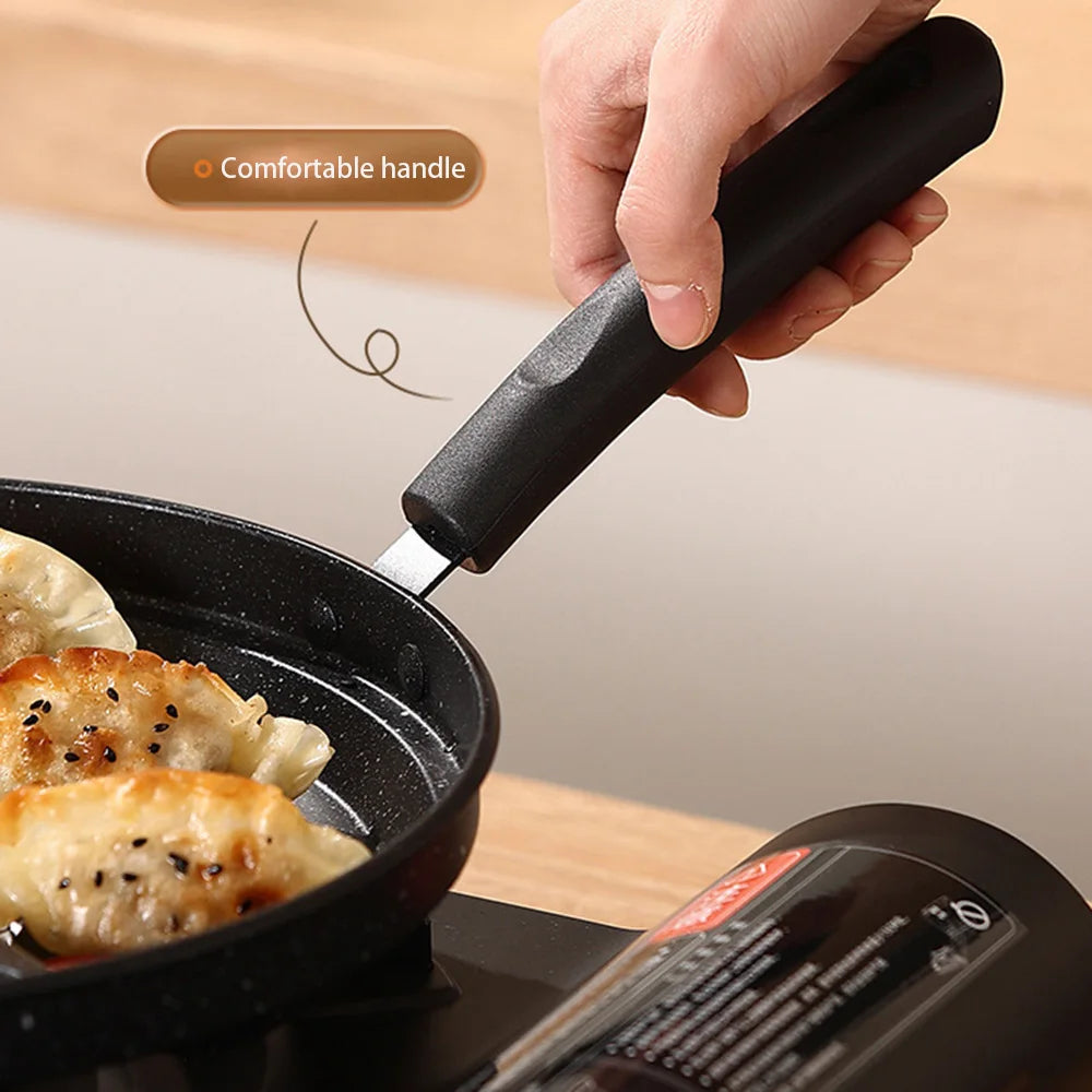 Three in one breakfast extra thick frying pan, home fried egg flat bottomed pan, steak, egg burger, non stick pan artifact